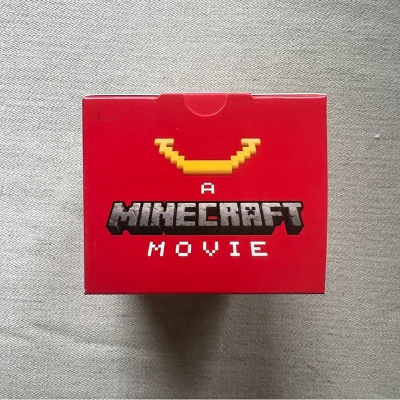 McDonald’s Happy Meal A Minecraft Movie Toy - Dennis Wolf Figure - Gray - Picture 4 of 4
